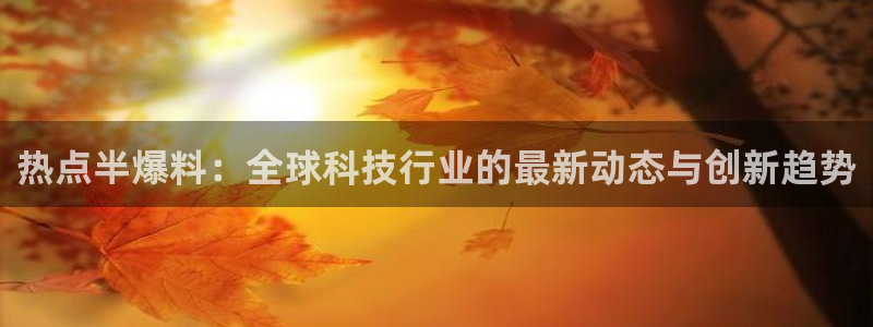 聚氨酯黑料报价：热点半爆料：全球科技行业